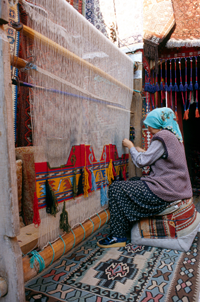 Carpet hand made